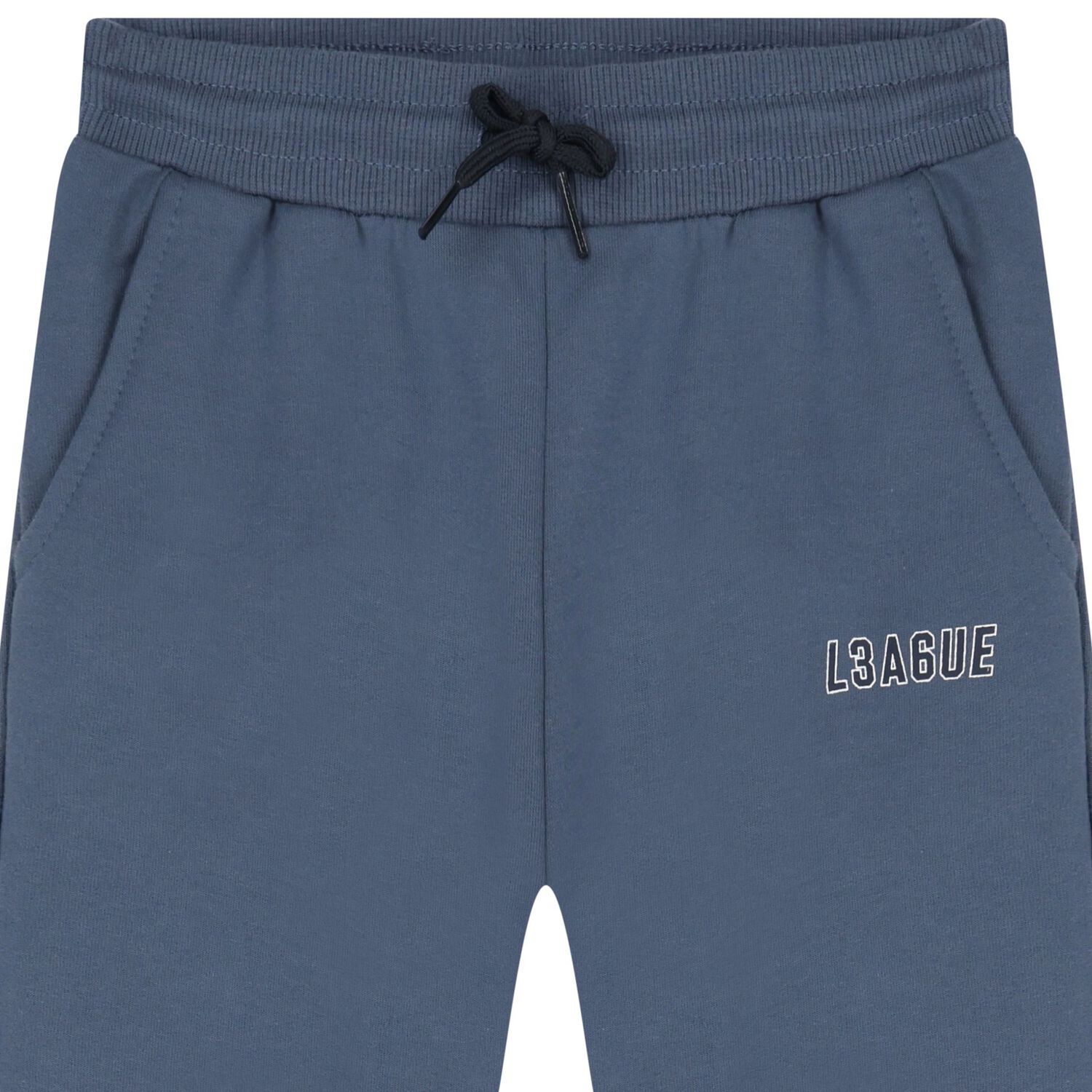 Boys Blue & Navy Blue Tracksuit Set (3 Piece), 2, hi-res