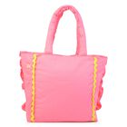 Girls Pink Ruffled Minnie Mouse Beach Bag, 1, hi-res