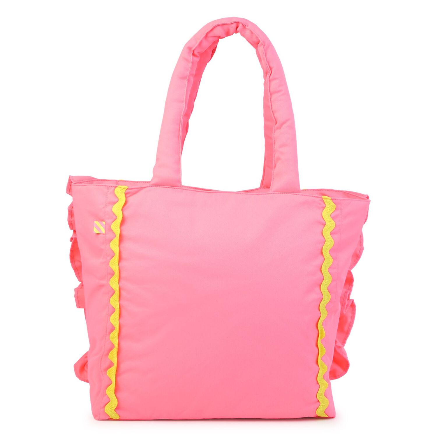 Girls Pink Ruffled Minnie Mouse Beach Bag, 1, hi-res