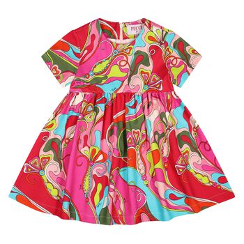 Younger Girls Pink Orchidee Dress