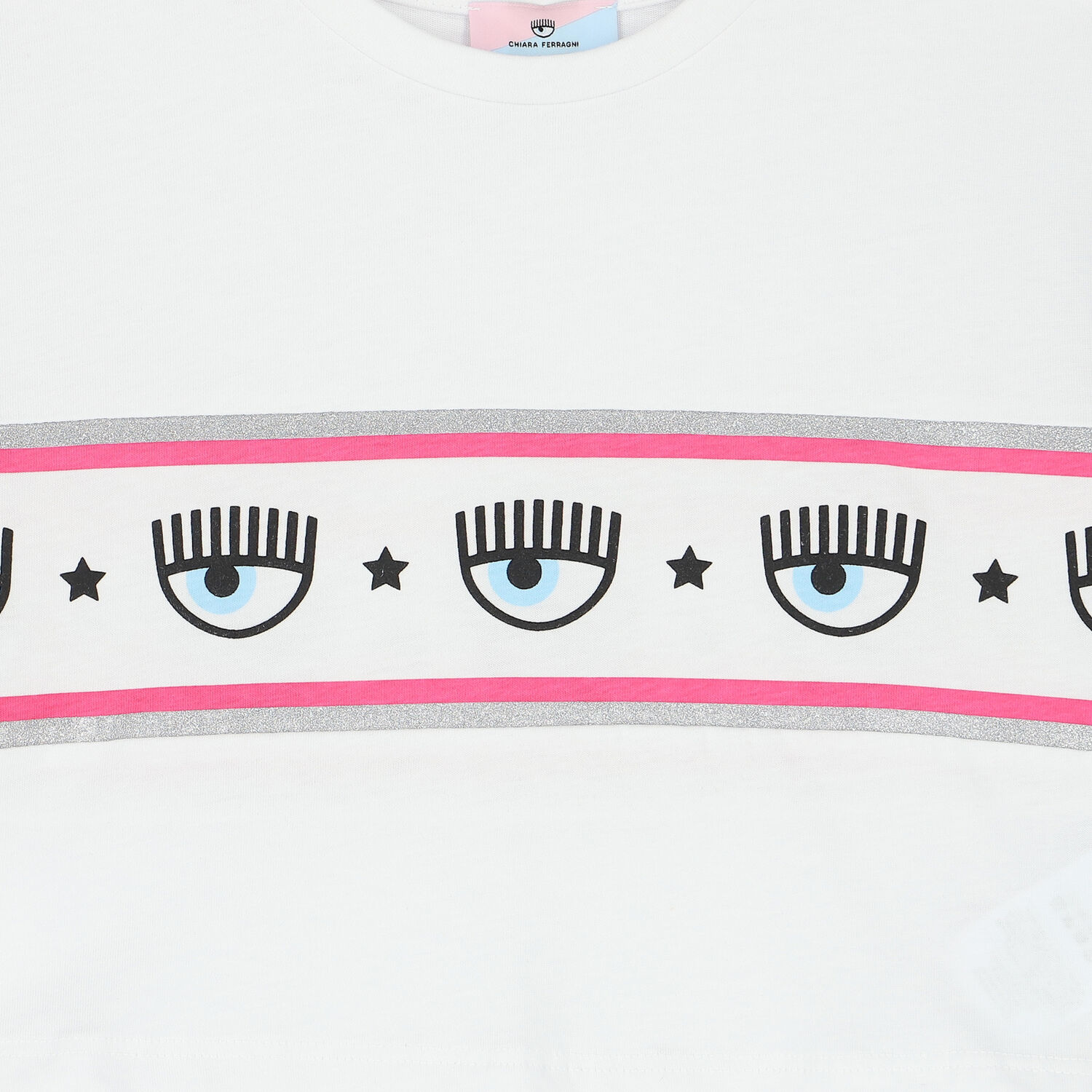 Girls White Logo T-Shirt, 1, hi-res image number null