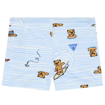 Bear Vacation Swim Shorts