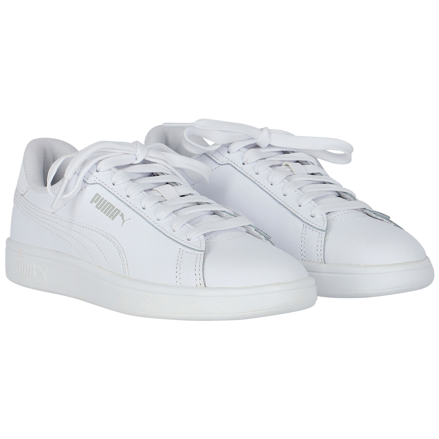 White Logo Trainers, 2, hi-res