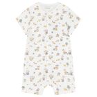 Baby Boys White & Yellow Rompers ( 2-Pack ), 1, hi-res