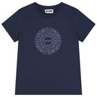 Navy Blue Logo T-Shirt , 2, hi-res