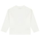 Boys White Formula 1 Car Long Sleeve Top, 2, hi-res