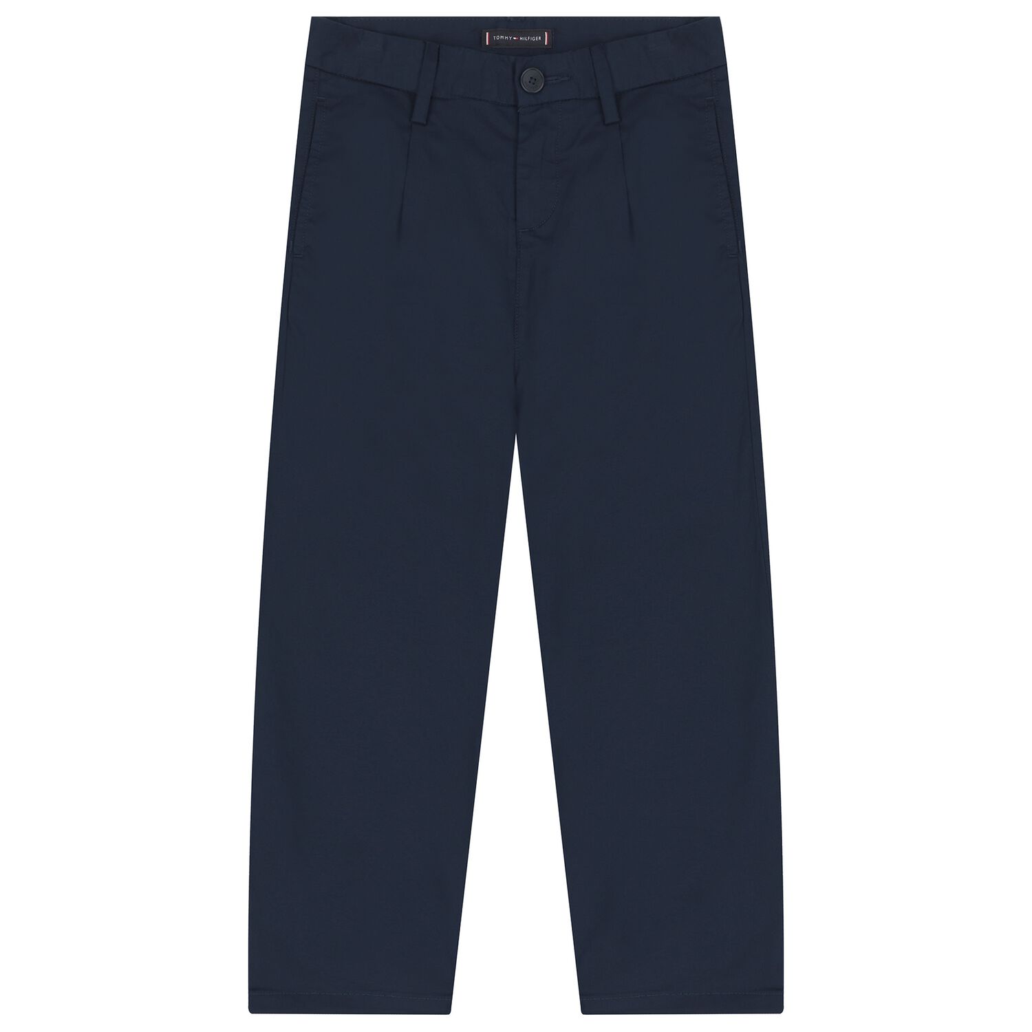 Boys Navy Blue Logo Trousers, 1, hi-res image number null
