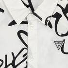 Boys White Logo Shirt, 1, hi-res