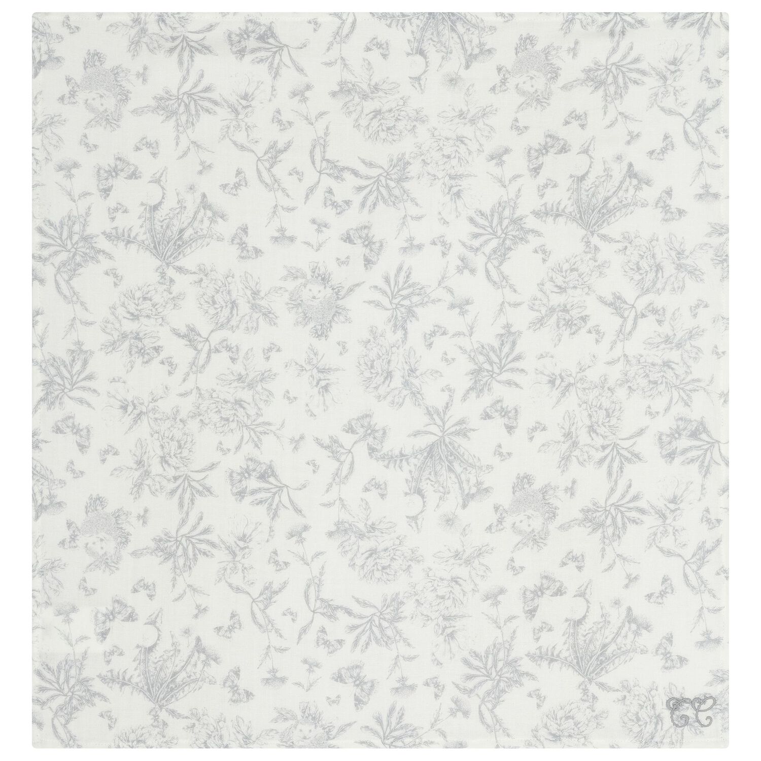 Grey & White Toile De Jouy Muslin Swaddles ( 2-Pack ), 2, hi-res