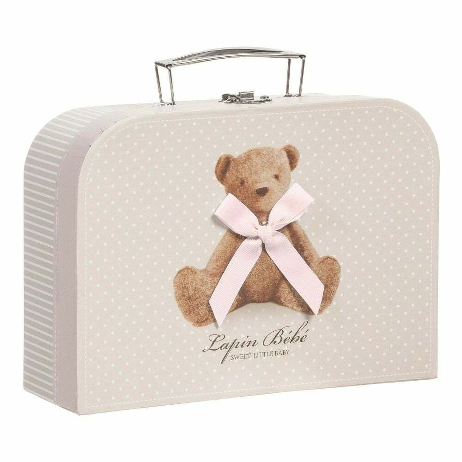 Baby Girls Pink Romper Set, 1, hi-res