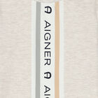 Younger Boys Beige Logo T-Shirt, 1, hi-res