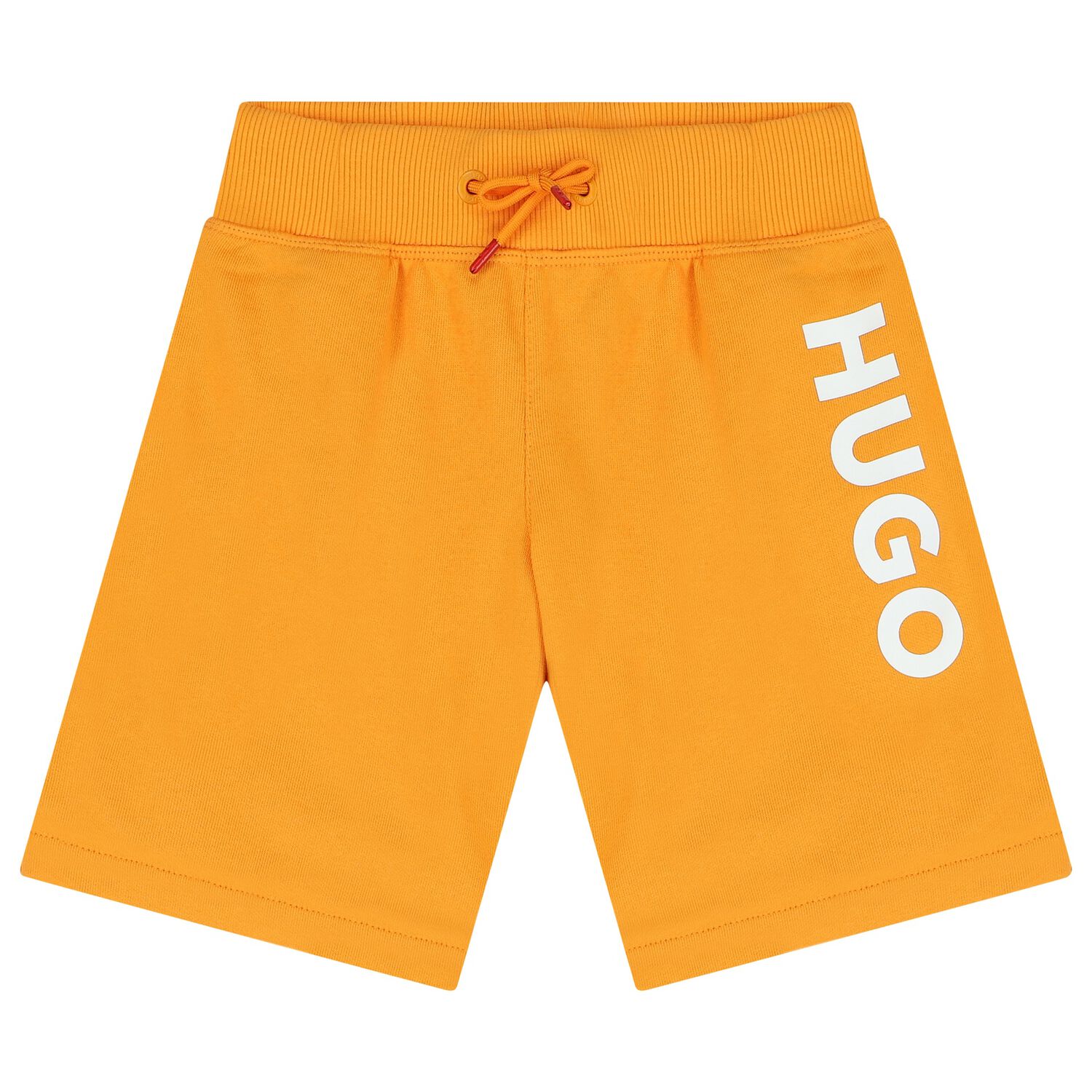Boys Orange Logo Shorts, 2, hi-res image number null