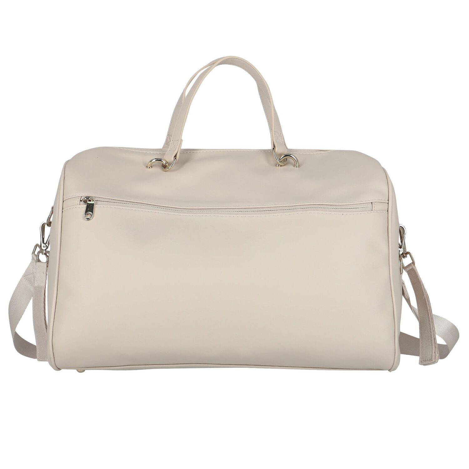 Beige Logo Baby Changing Bag, 1, hi-res