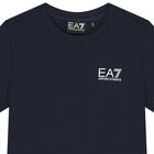 Boys Navy Blue Logo T-Shirt, 2, hi-res