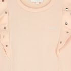 Girls Pink Logo Dress, 1, hi-res