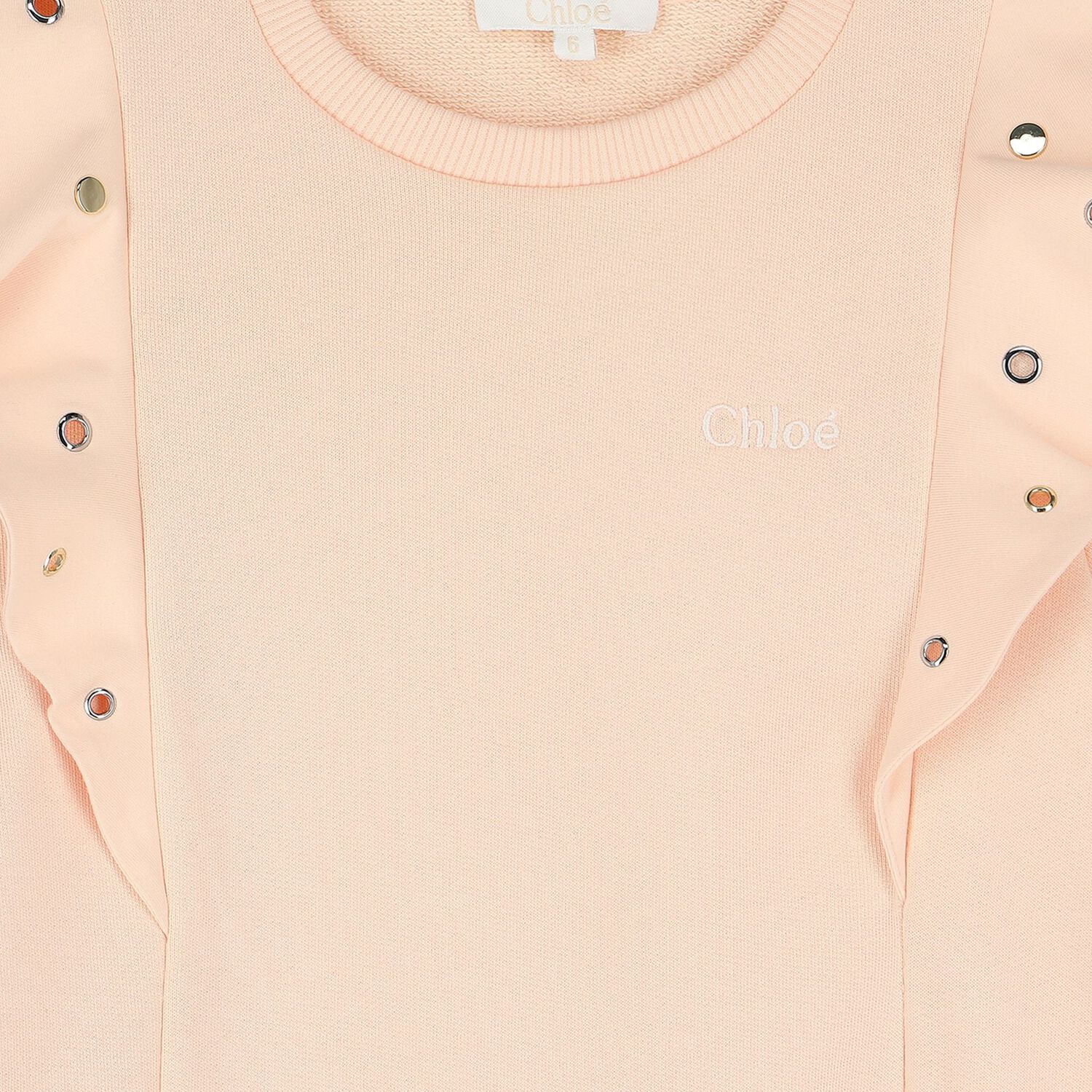 Girls Pink Logo Dress, 1, hi-res image number null
