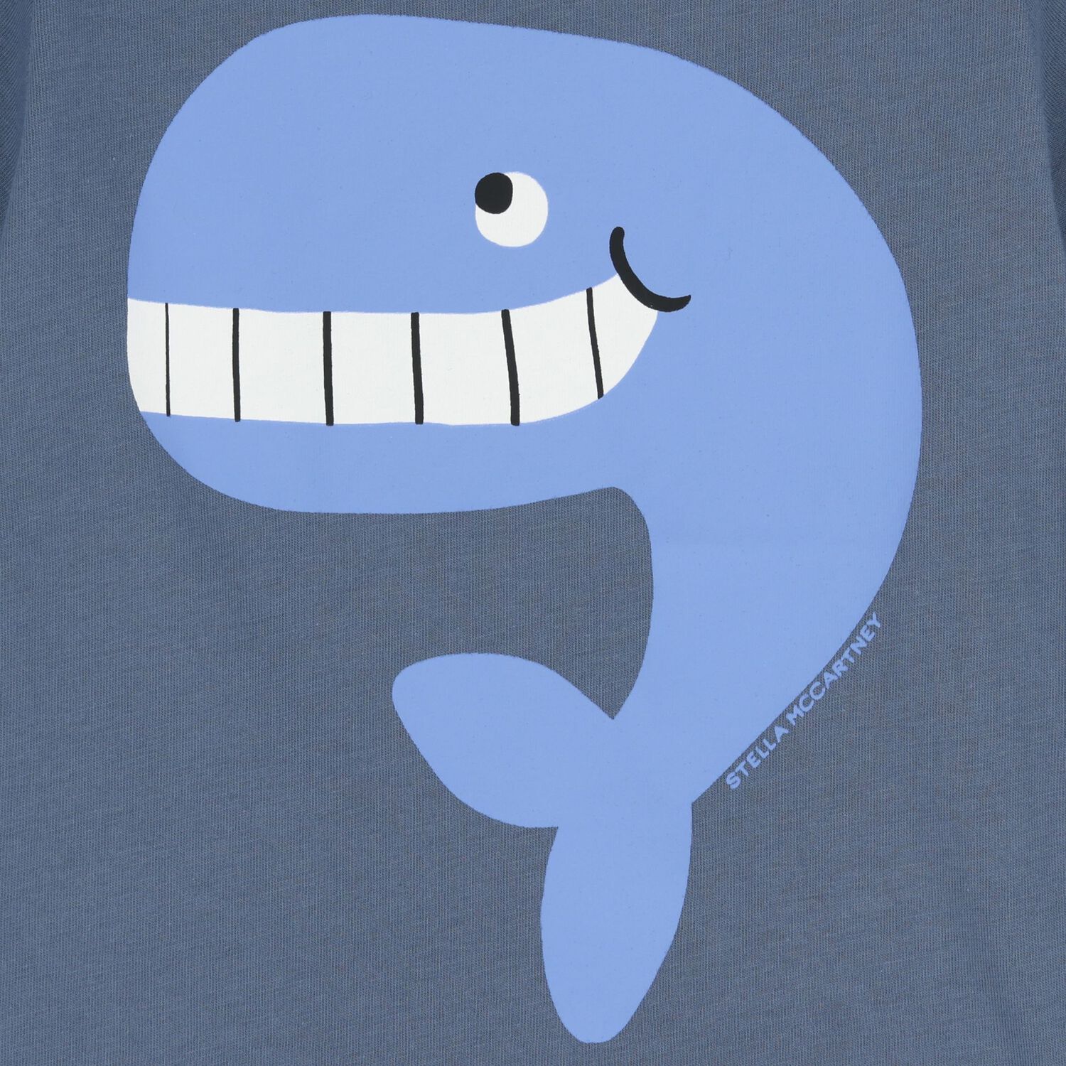 Younger Boys Blue Whale T-Shirt, 1, hi-res
