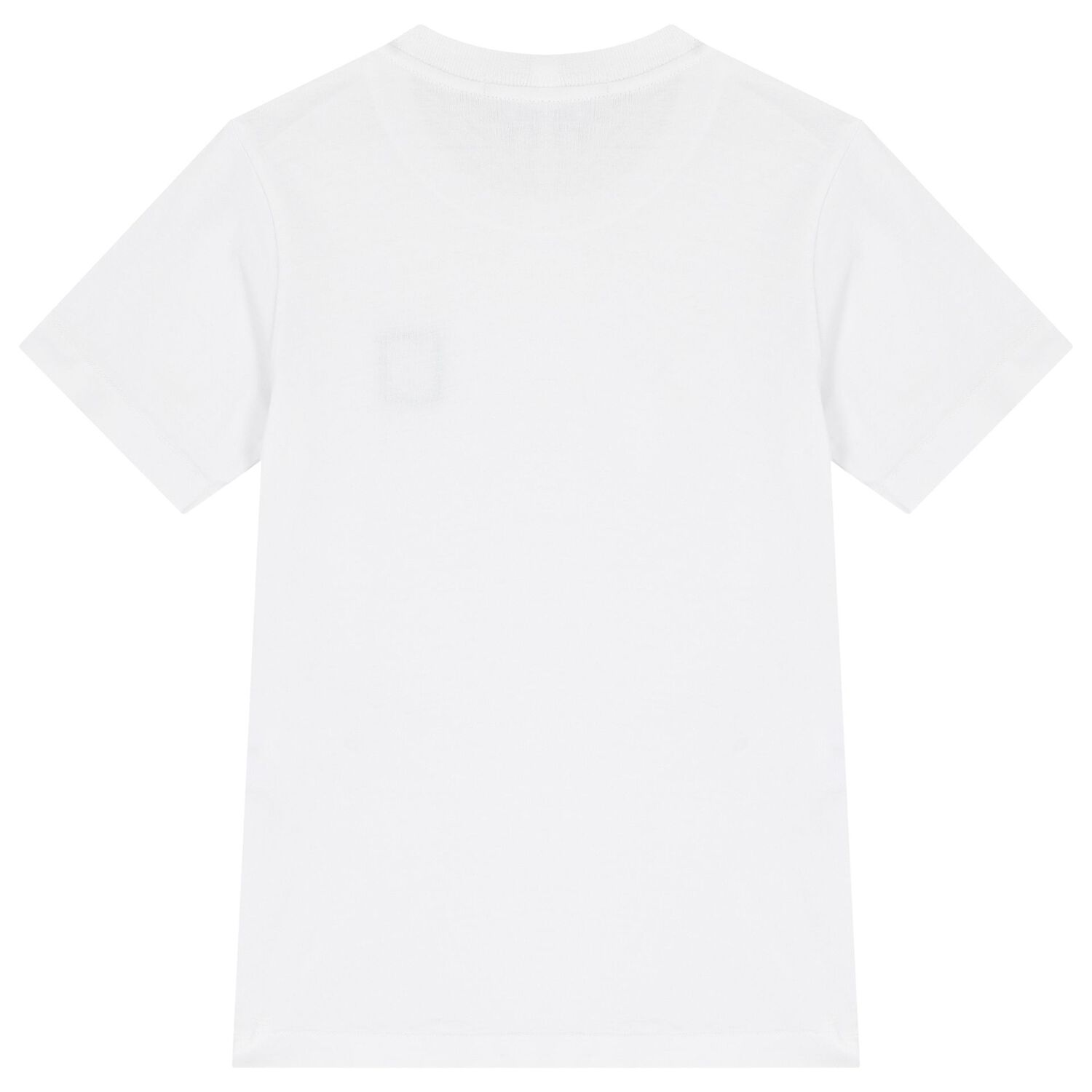 Boys White Logo T-Shirt, 1, hi-res image number null
