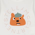 Younger Boys Ivory Squirrel Long Sleeve Top, 1, hi-res