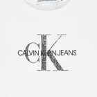 Girls White Logo T-Shirt, 1, hi-res