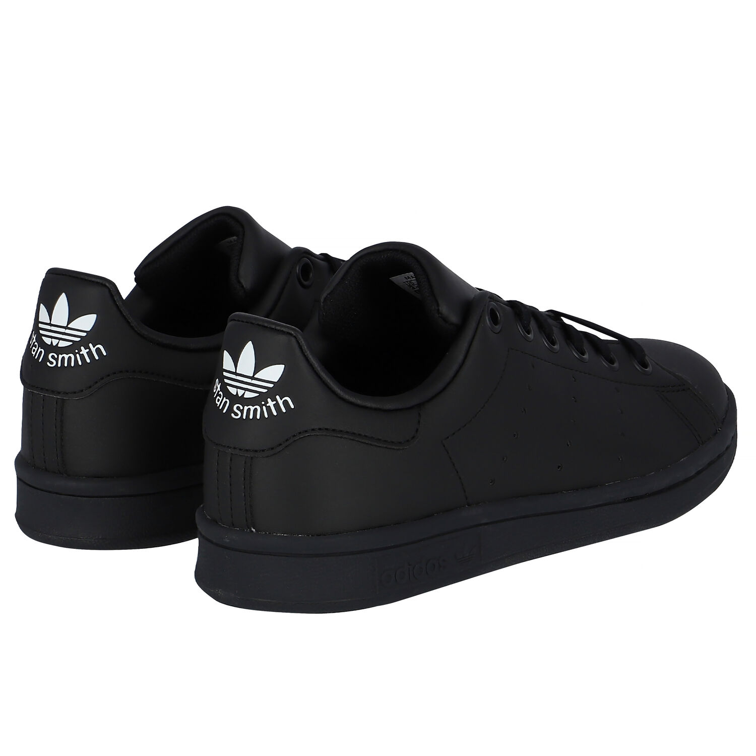 Black Stan Smith Trainers, 1, hi-res image number null