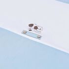 Baby Boys White & Blue Blanket, 2, hi-res