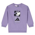Younger Girls Purple Minnie Mouse Disney Tracksuit, 1, hi-res