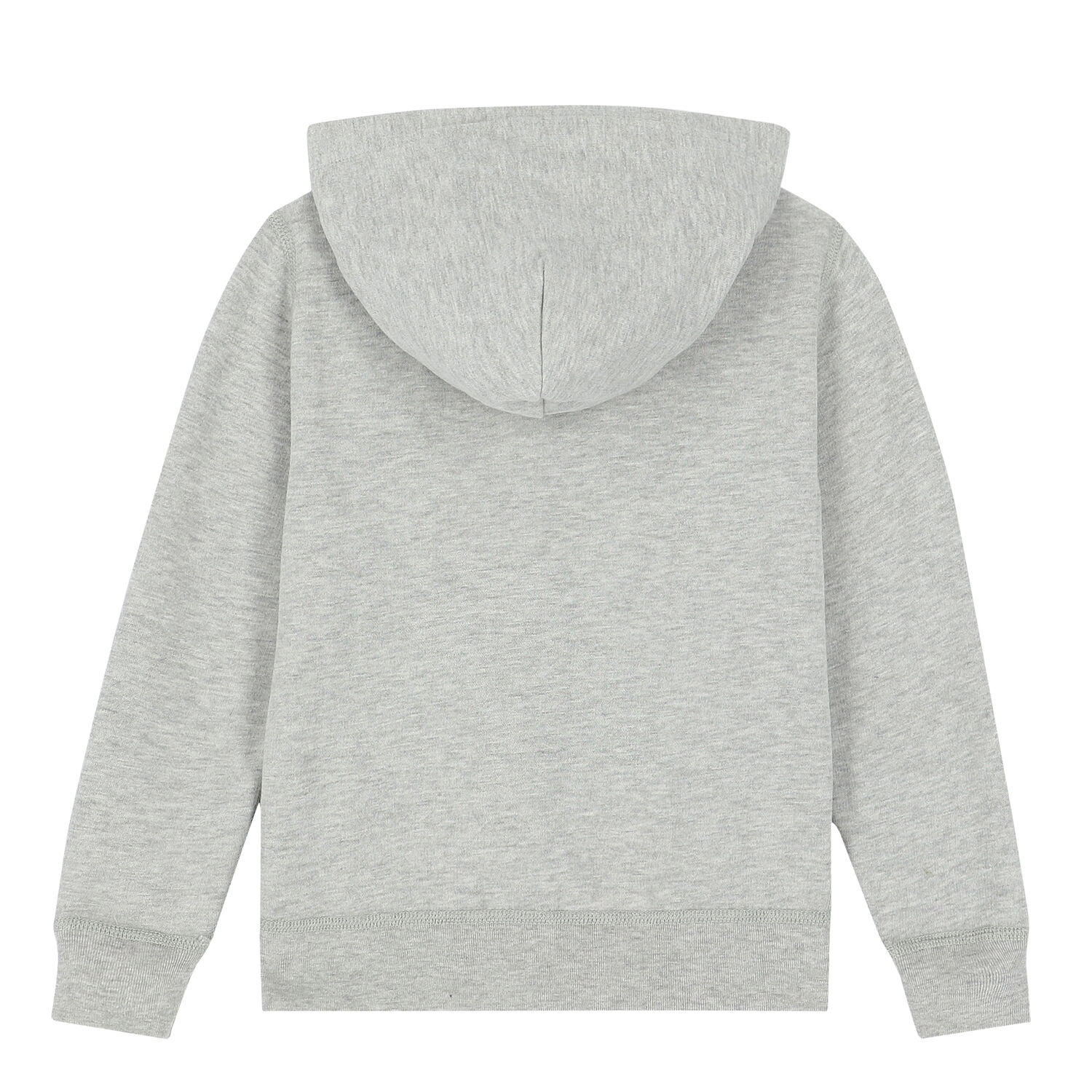 Boys Grey Logo Zip Up Top, 1, hi-res