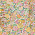 Younger Girls Yellow Floral Swimsuit, 1, hi-res