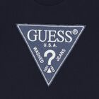 Boys Navy Blue Logo T-Shirt, 2, hi-res