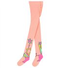 Girls Pink Star Tights, 1, hi-res