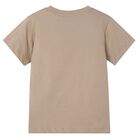 Boys Beige Roller Skates T-Shirt, 2, hi-res