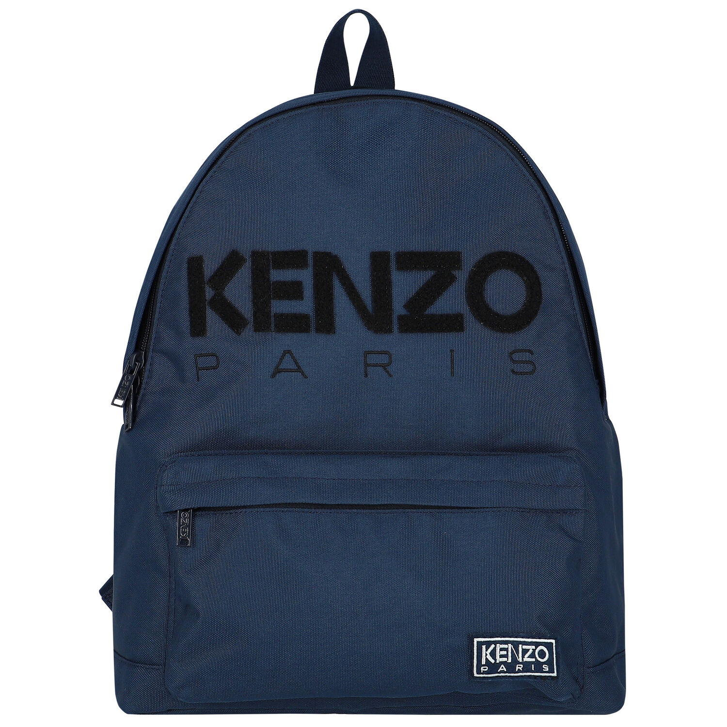 Navy Blue Logo Backpack, 1, hi-res