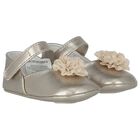 Baby Girls Metallic Pre Walker Shoes, 2, hi-res