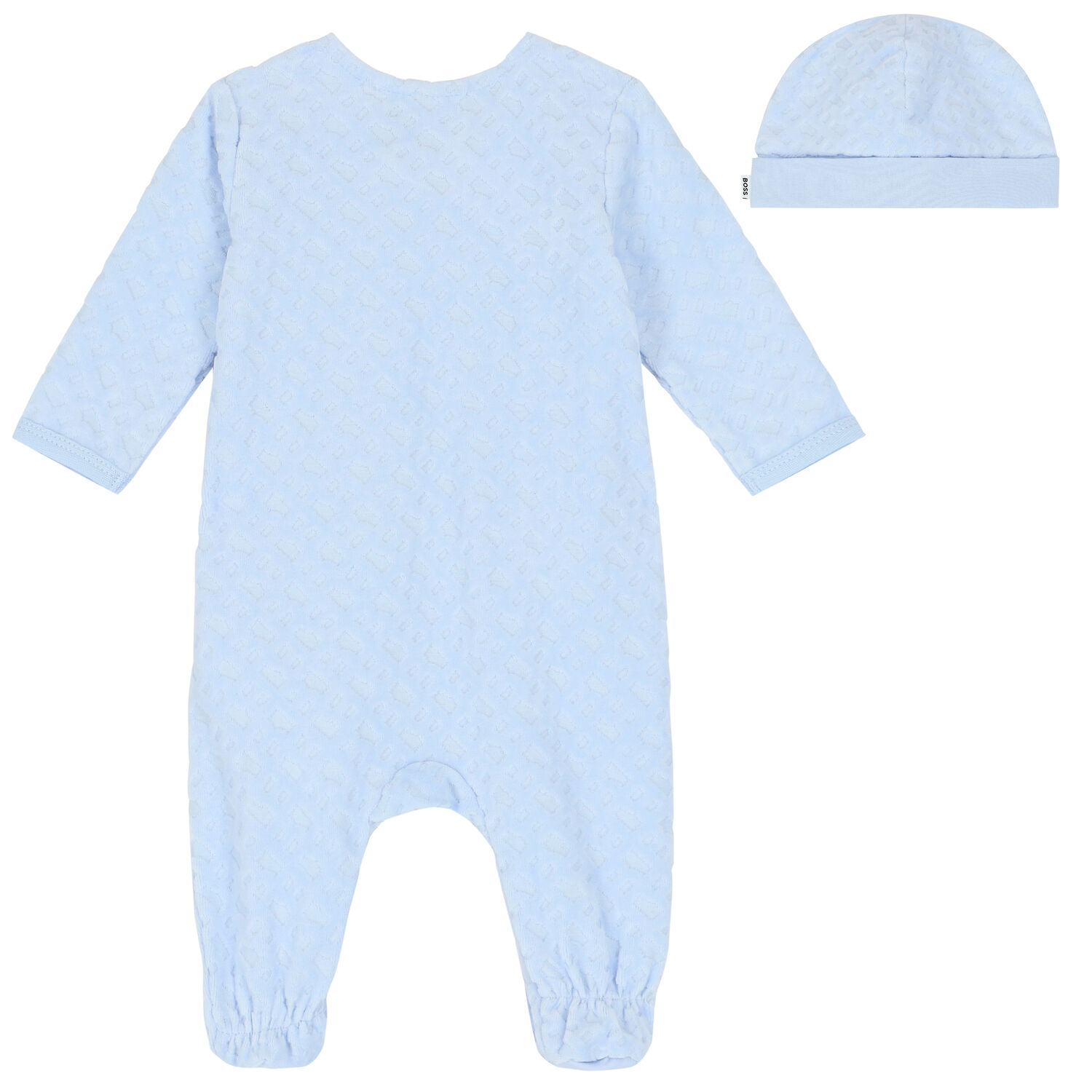 Baby Boys Blue Babygrow Gift Set, 2, hi-res