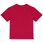 Girls Pink Butterfly T-Shirt, 1, hi-res