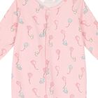 Baby Girls Pink Kite Babygrow & Hat Set, 3, hi-res