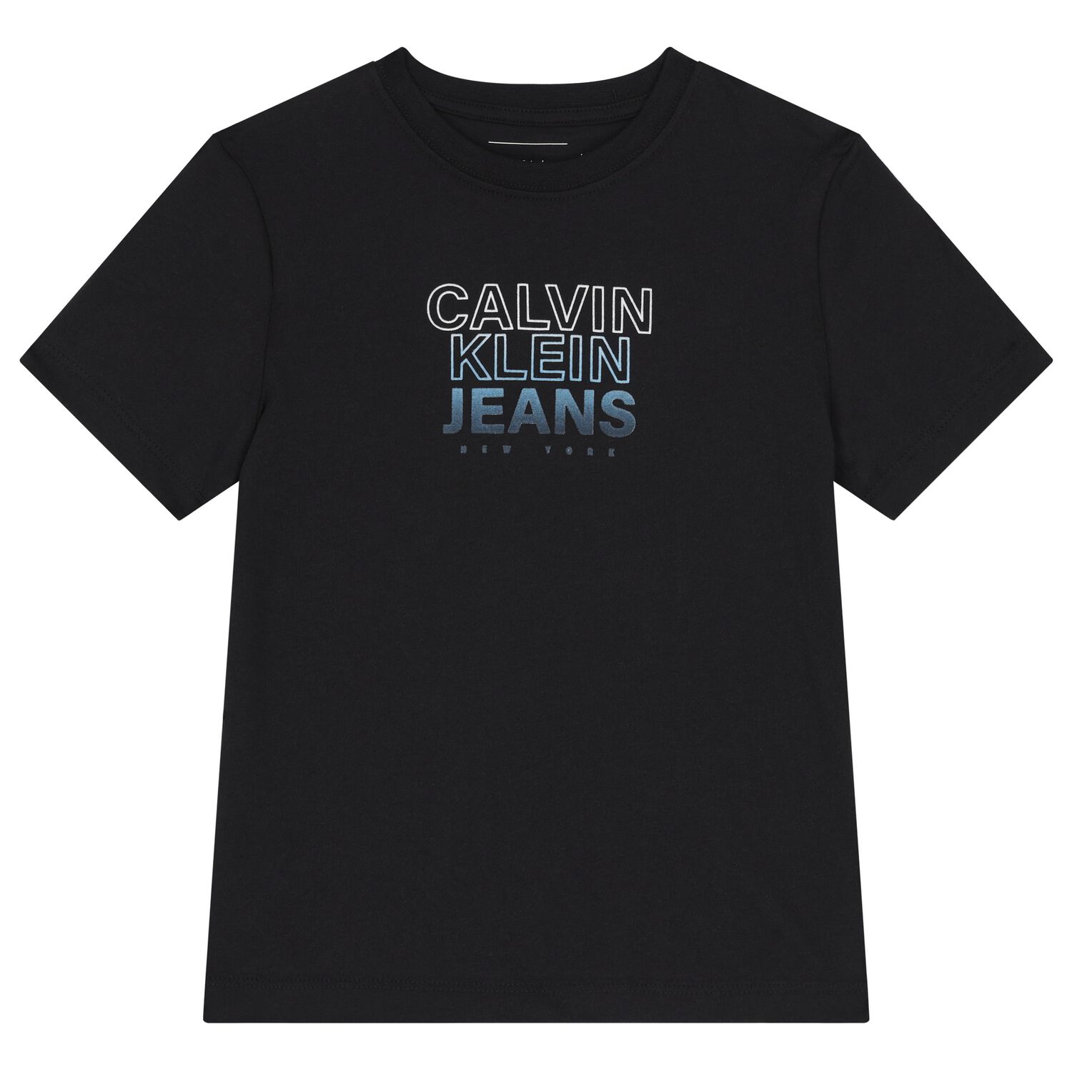 Boys Black Logo T-Shirt, 1, hi-res image number null