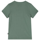 Boys Green & Black Logo T-Shirt, 4, hi-res