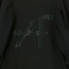 Girls Black Logo Sweatshirt, 1, hi-res