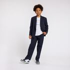 Boys White Logo T-Shirt, 1, hi-res