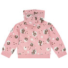 Younger Girls Pink Teddy Bear Tracksuit, 2, hi-res