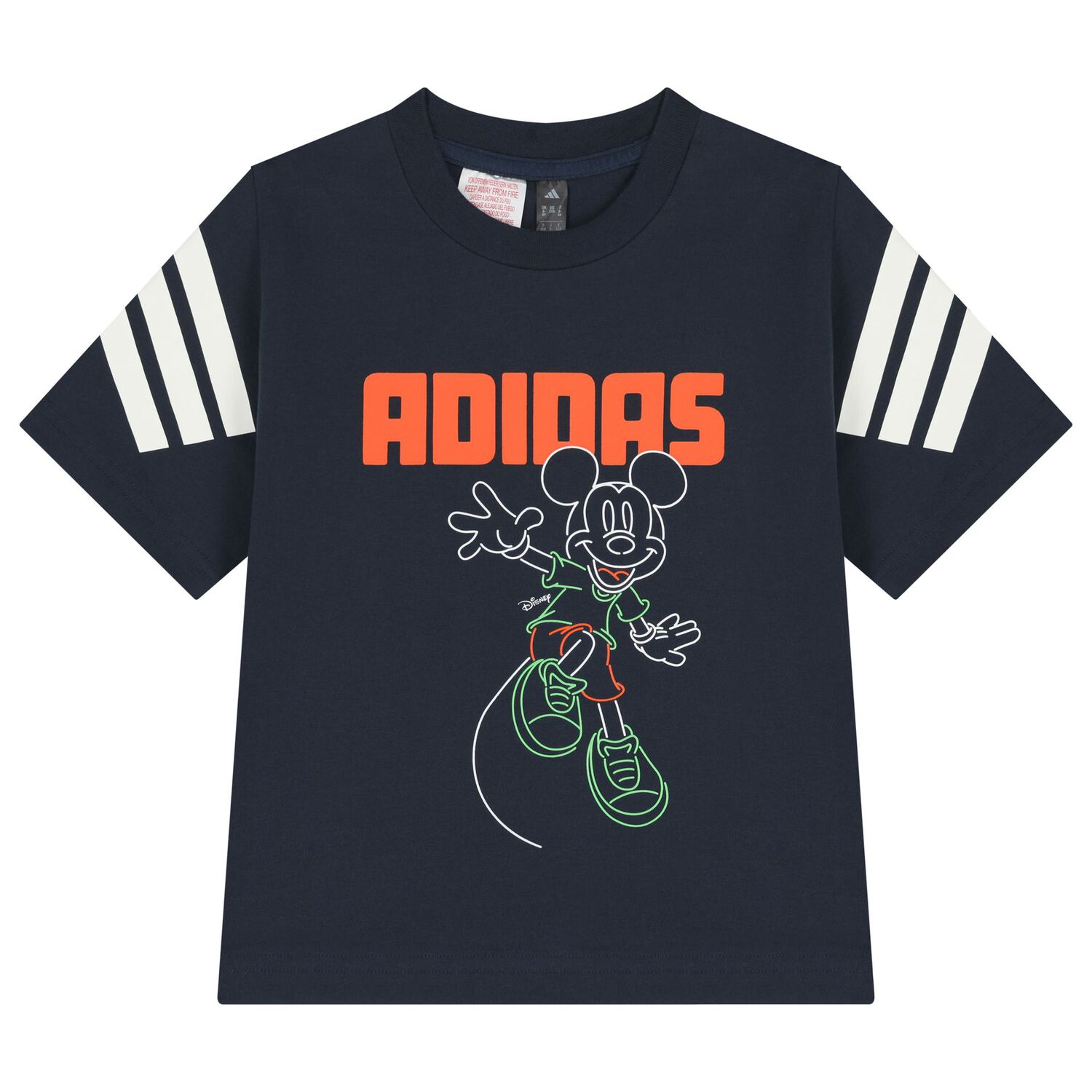 Navy Blue Disney Logo Shorts Set, 1, hi-res