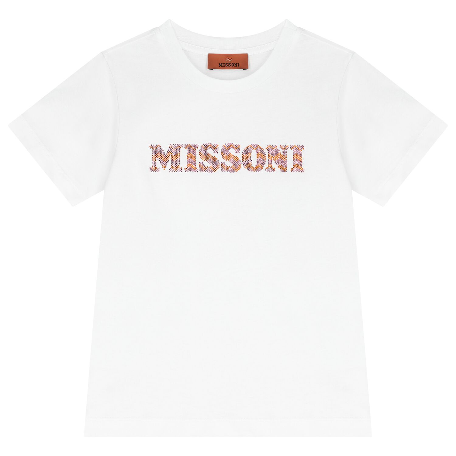 Girls White Logo T-Shirt, 1, hi-res image number null