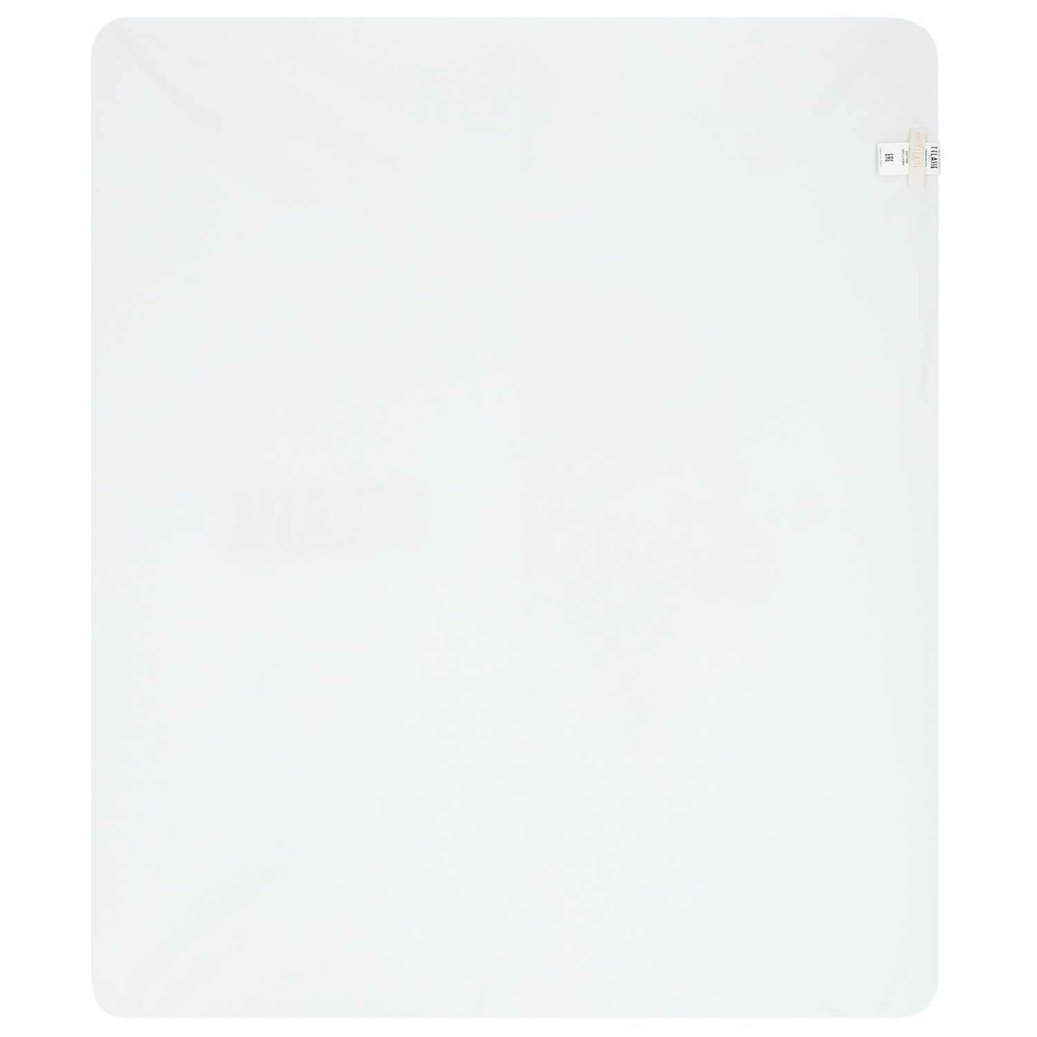 White & Beige Geo Map Baby Blanket, 1, hi-res