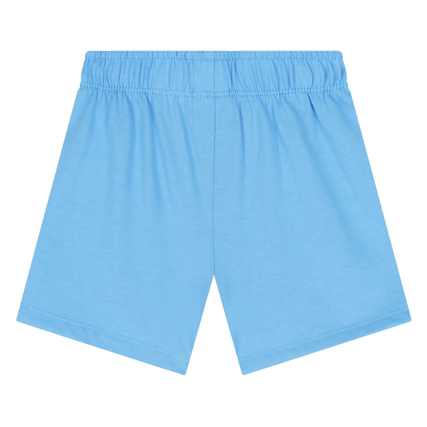 Younger Boys Black & Blue Logo Shorts Set, 1, hi-res