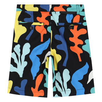 Boys Multi-Colored Bermuda Shorts