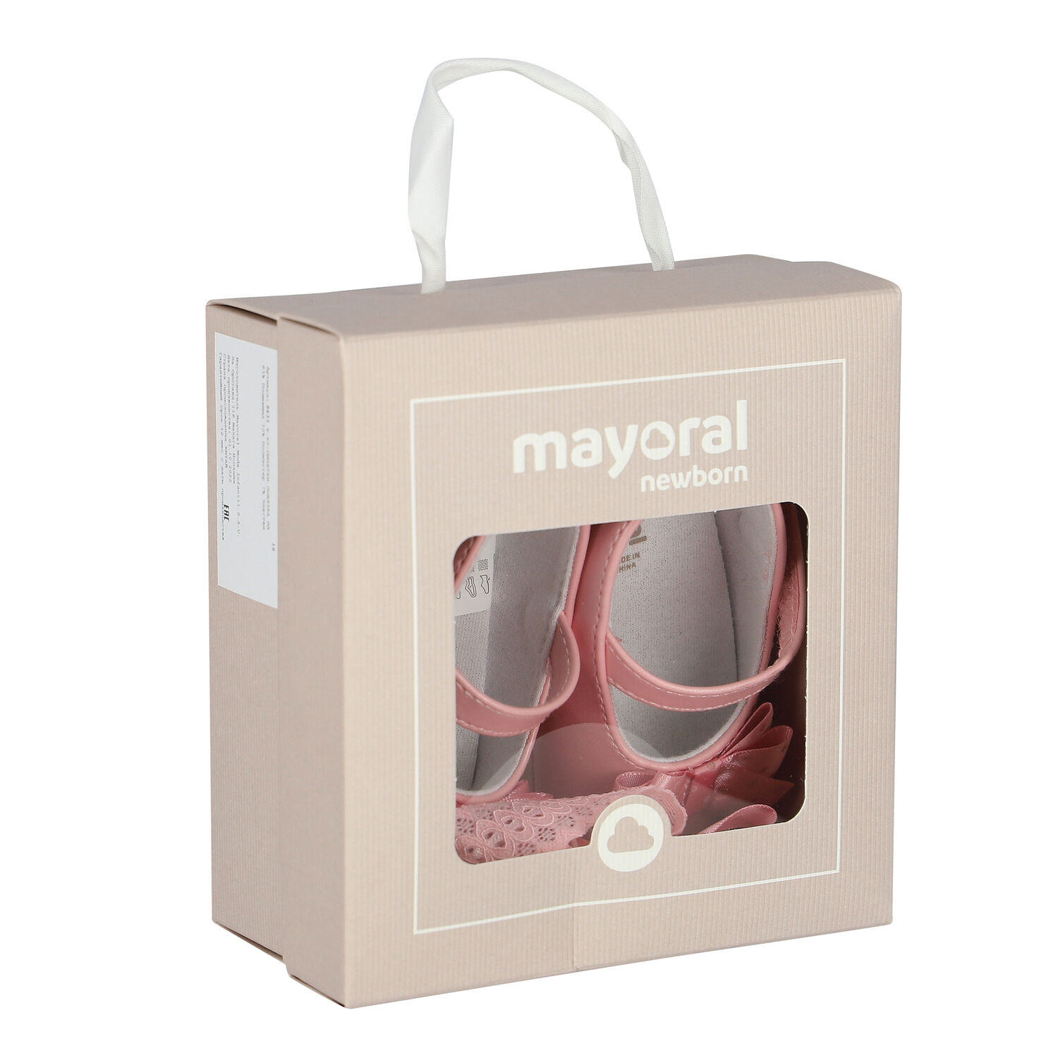 Baby Girls Pink Bow Pre Walker Shoes Set, 1, hi-res