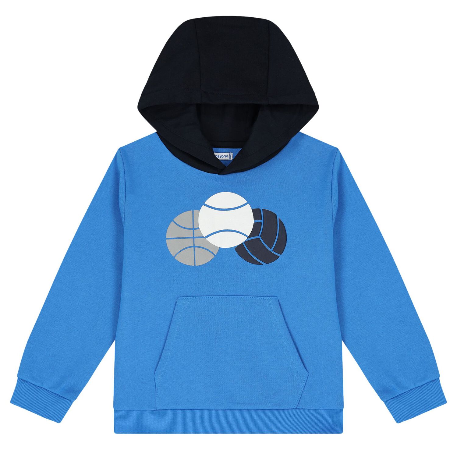 Boys Blue, Grey & Navy Blue Tracksuit Set (3 Piece), 2, hi-res image number null