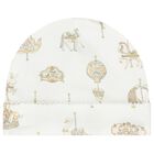 White Carousel Baby Hat, 1, hi-res